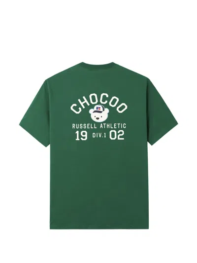 Chocoolate Logo-print T-shirt In Green