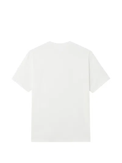 Chocoolate Bear-print Cotton T-shirt In White