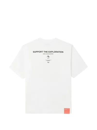 Izzue Logo-print T-shirt In White