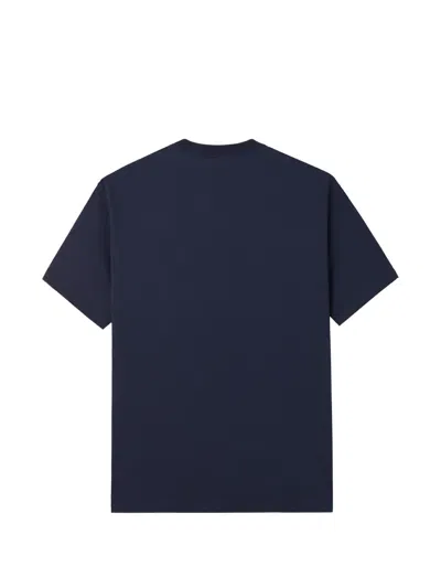 Chocoolate Bear-appliqué T-shirt In Blue