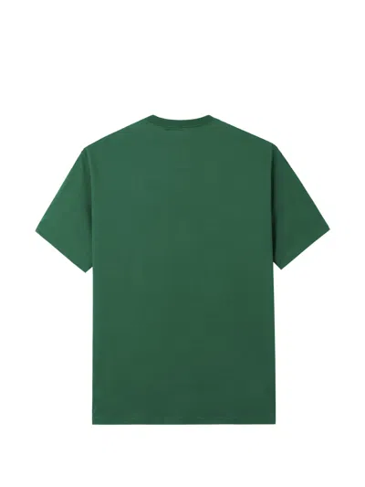 Chocoolate Bear-appliqué T-shirt In Green