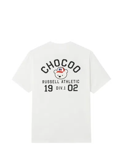Chocoolate Logo-print Cotton T-shirt In Brown
