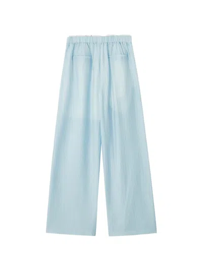 B+ab Drawstring Trousers In Blue