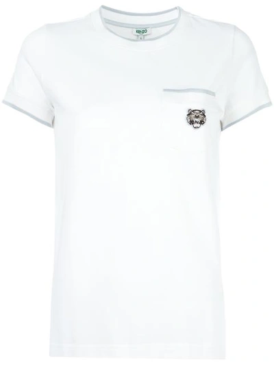 Kenzo Mini Tiger T In White