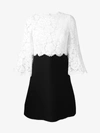 VALENTINO LACE CREPE COUTURE DRESS