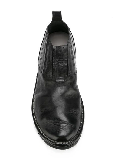 Shop Marsèll Pleated Loafers In Black