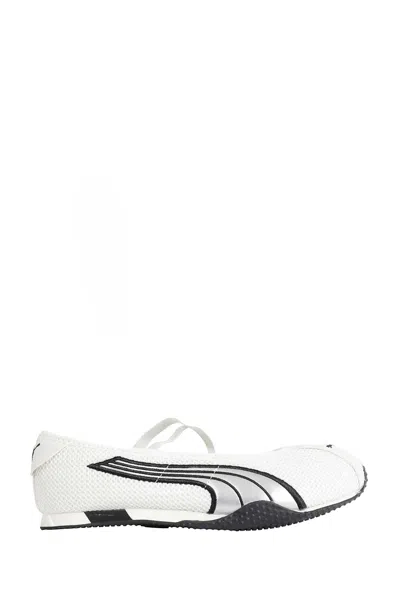 Puma Women S H-street Ballet Sneakers Warm In White