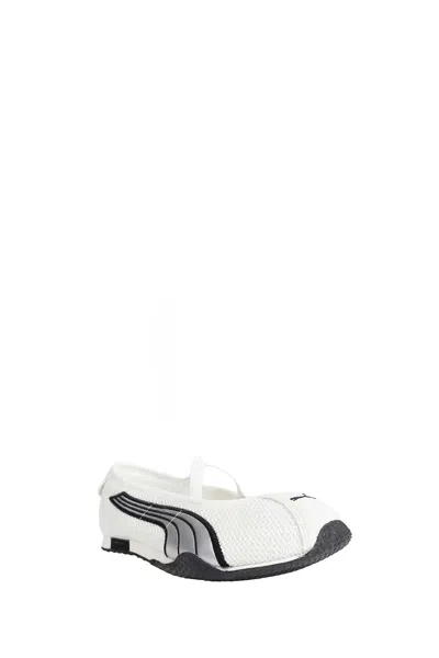 Puma Women S H-street Ballet Sneakers Warm In White