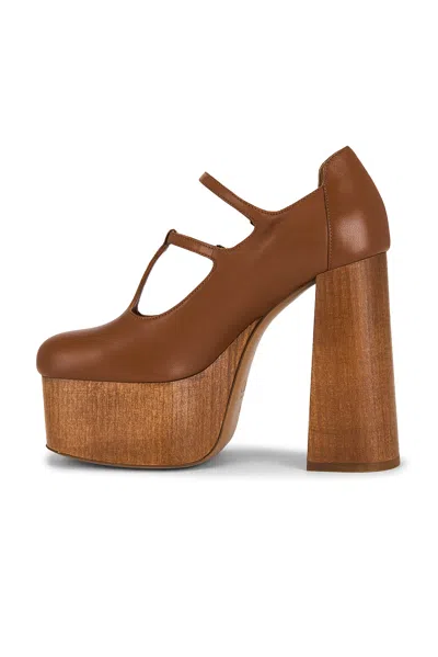 Chloé Loti Platform Heel In Brown