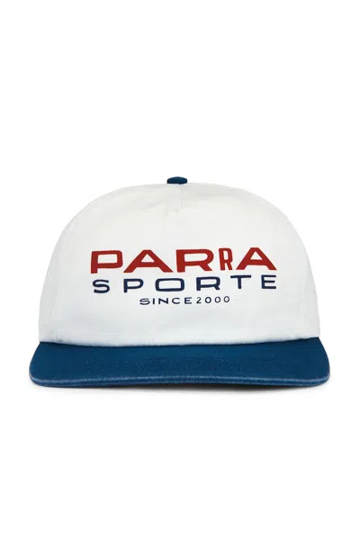 By Parra Logo-print Five-panel Hat In White