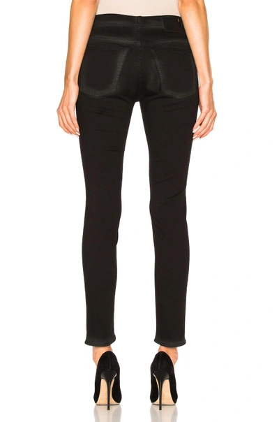 Shop R13 High Rise Skinny In Black. In Saturated Black