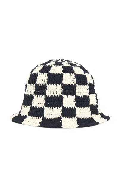 Edmmond Studios Chess Bucket Hat In Black