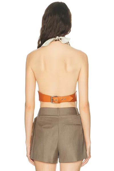 Monse Printed Halter Top In Multi