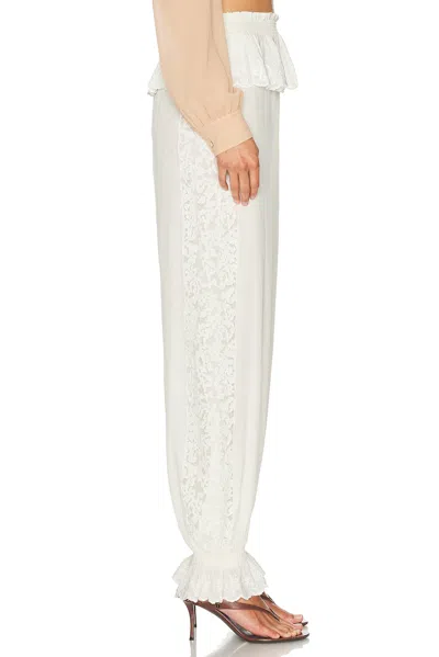 Loveshackfancy Clyra Pants In White