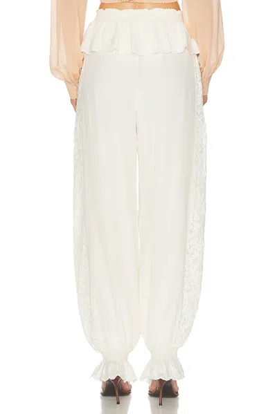 Loveshackfancy Clyra Pants In White