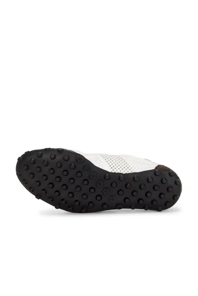 Maison Margiela Timeless Leather Sneakers For Men In White