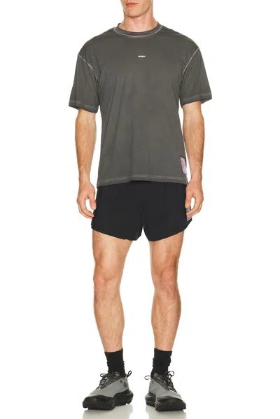 Satisfy Short-sleeved T-shirt In Black