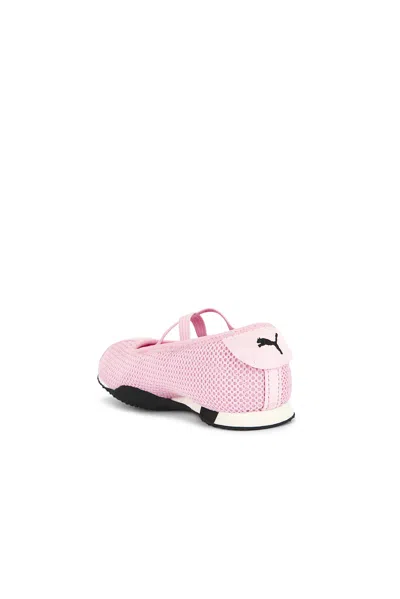 Puma H-street Cross-straps Ballet Sneakers In Pink