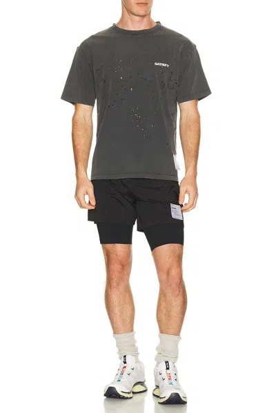 Satisfy Techsilk 8 Shorts In Black