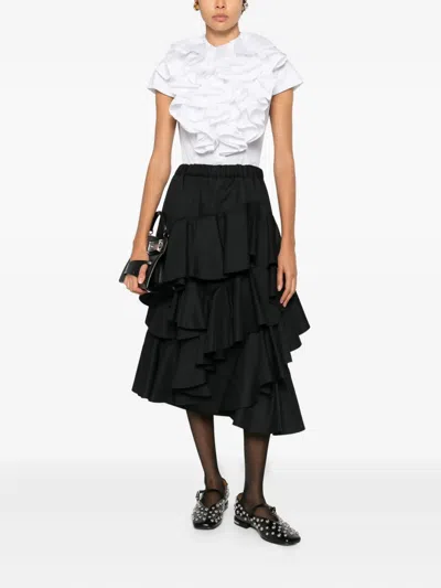 Viktor & Rolf 자보 셔츠 In White