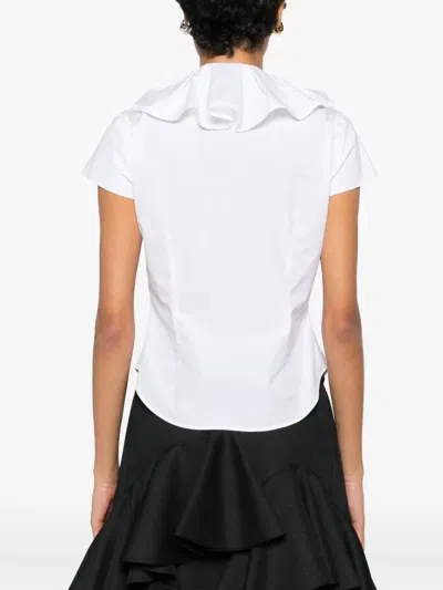 Viktor & Rolf 자보 셔츠 In White
