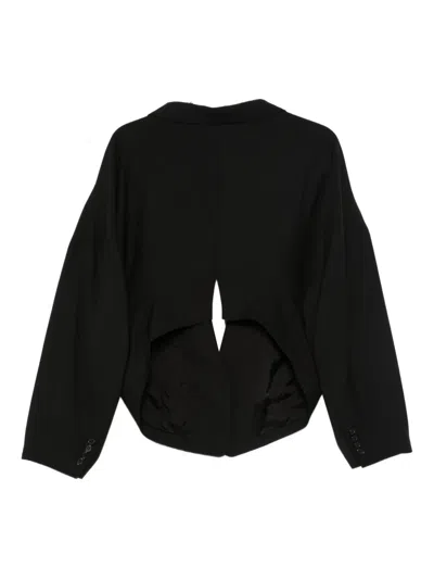 Viktor & Rolf 드레이빙 블레이저 In Black