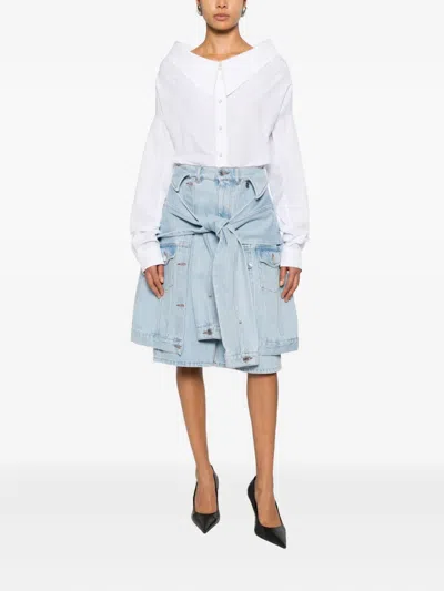 Viktor & Rolf 버튼 셔츠 In White