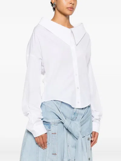 Viktor & Rolf 버튼 셔츠 In White