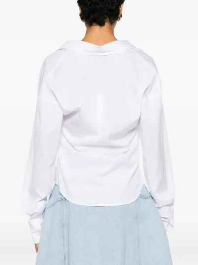 Viktor & Rolf 버튼 셔츠 In White