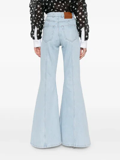 Viktor & Rolf 벨트 루프 진 In Blue