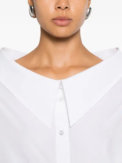 Viktor & Rolf 버튼 셔츠 In White