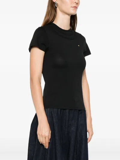 Viktor & Rolf 크루넥 티셔츠 In Black