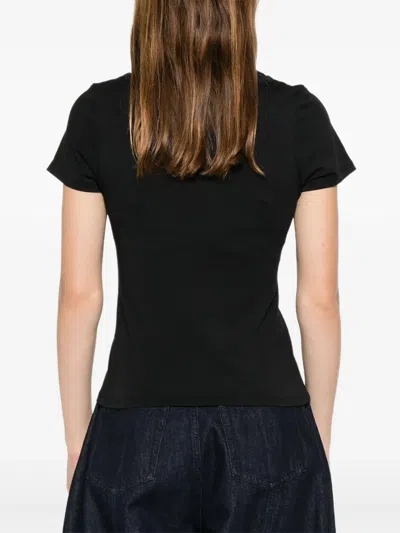 Viktor & Rolf 크루넥 티셔츠 In Black