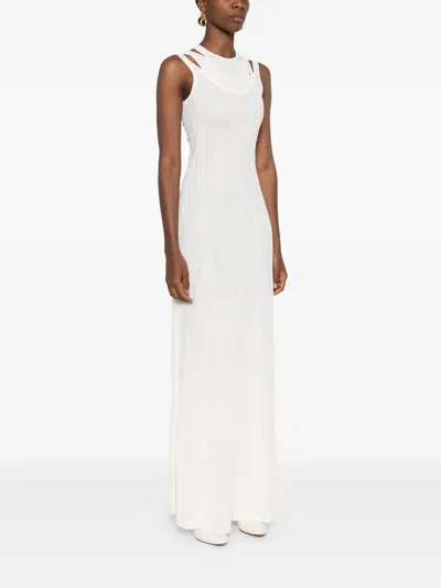 Viktor & Rolf 트리플 레이어 맥시 드레스 In White