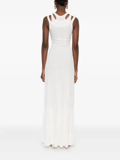 Viktor & Rolf 트리플 레이어 맥시 드레스 In White