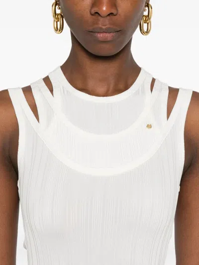 Viktor & Rolf 트리플 레이어 맥시 드레스 In White