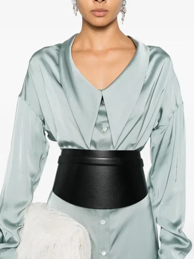 Viktor & Rolf 긴소매 맥시 드레스 In Blue