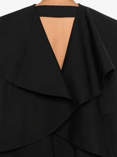 Viktor & Rolf 코튼 셔츠 드레스 In Black