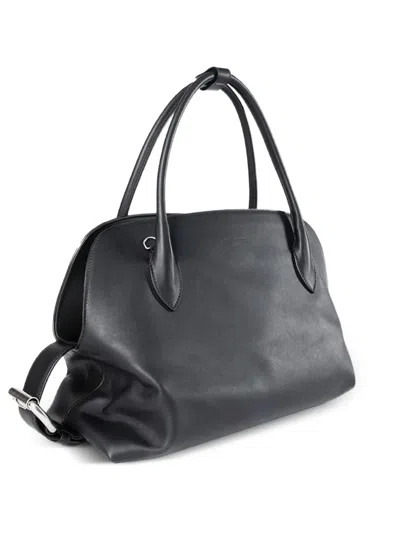 Ann Demeulemeester 돌리 레더 미디엄 토트 백 In Black