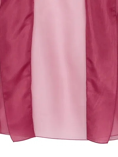 Antonelli Emma Sheer Silk Jacket In Multi