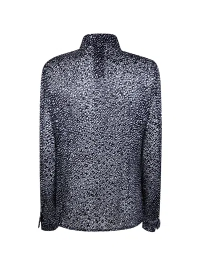 Sapio Devoree Fancy Set Shirt In Blue