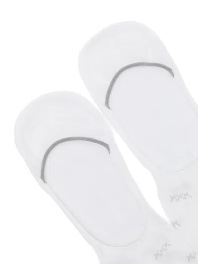 Zegna Iconic Triple X Socks In White