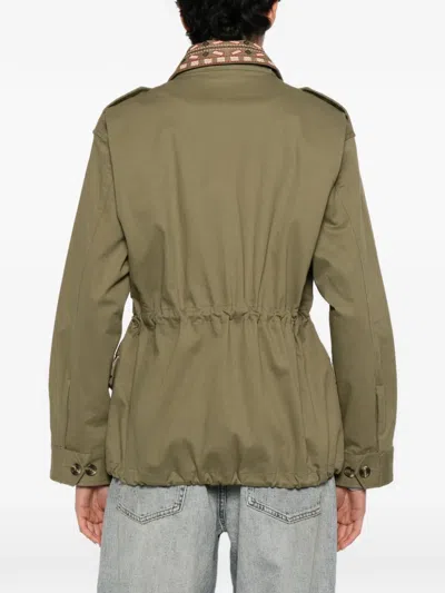 Front Street Drawstring-waist Jacket In Multi