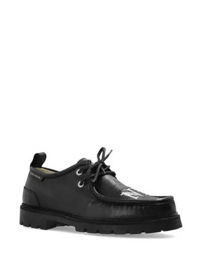 Duke + Dexter Moby Ny-embroidered Boots In Black