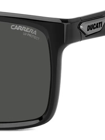 Carrera Rectangle-frame Sunglasses In Orange