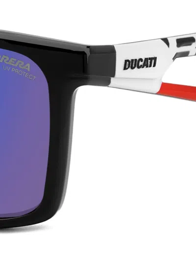 Carrera Rectangular Frame Sunglasses In Orange