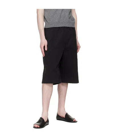 Entire Studios Elasticated Boxing Shorts In Black