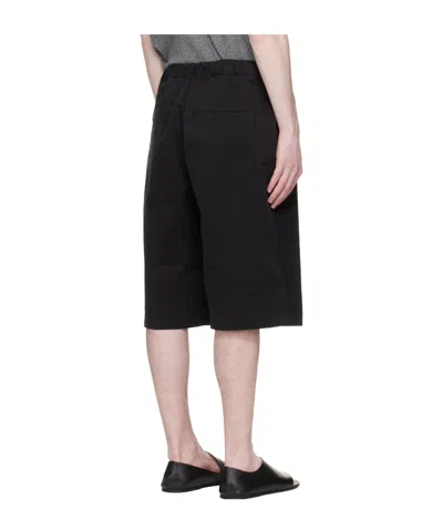 Entire Studios Elasticated Boxing Shorts In Black