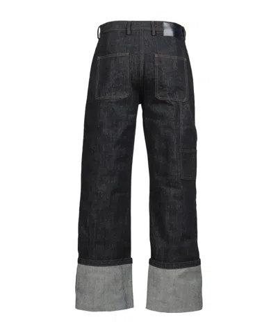 Entire Studios Belt Loop Jeans In Black