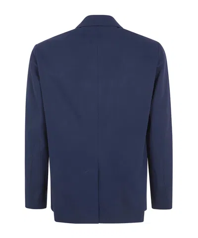 Pt01 Single Breasted Jacket In Blue